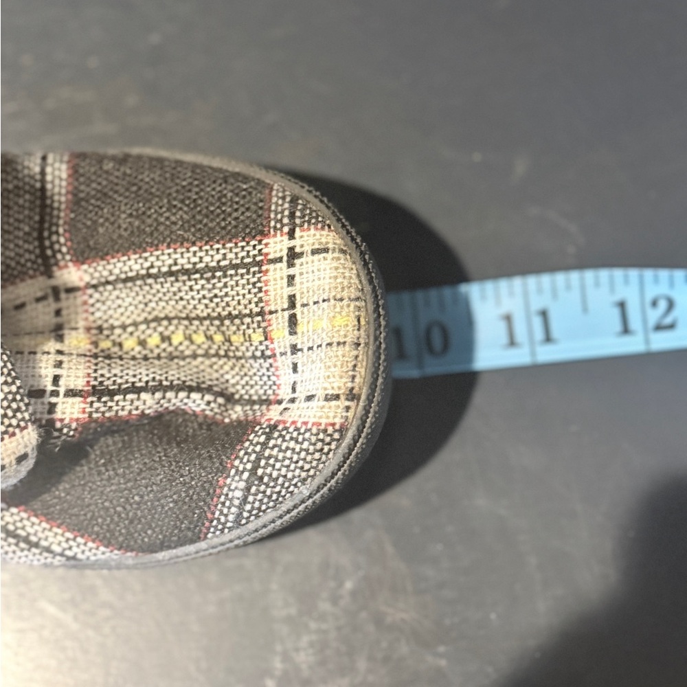 Blowfish Plaid Flannel Hobbit Ankle Boots Sz 7.5 equivalent - Picture 10 of 11